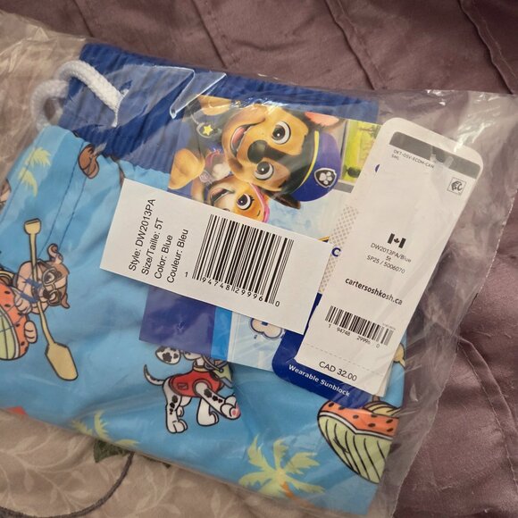 Paw patrol swin trunks - Picture 1 of 3